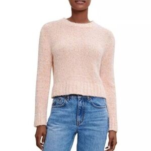 NWT Maje Micoly Knit Sweater Melon 1 Small Melon